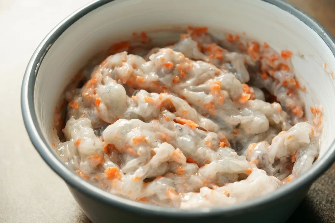 Marinating shrimp paste