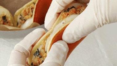 Cooking Egg Honey Cake GIF